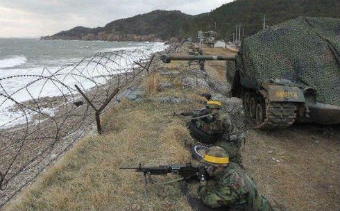 Triều Tiên dọa sẽ lại nã pháo vào đảo của Hàn Quốc - ảnh 1